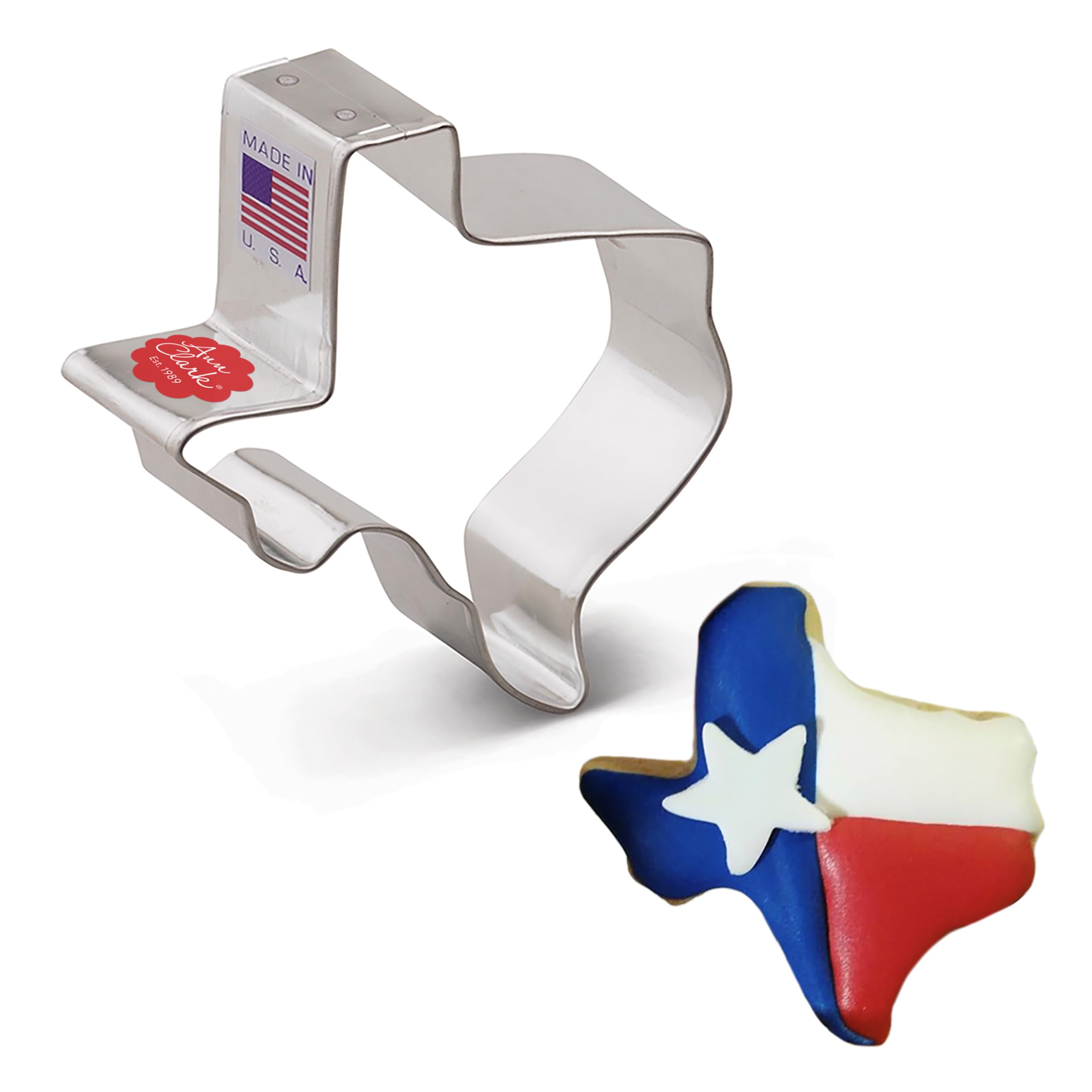 Texas Cookie Cutter 3'' Made In Usa By Ann Clark