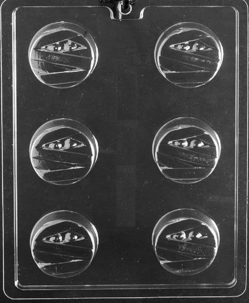 Grandmama'S Goodies H178 Halloween Mummy Cookie Chocolate Candy Soap Mold With Exclusive Molding Instructions