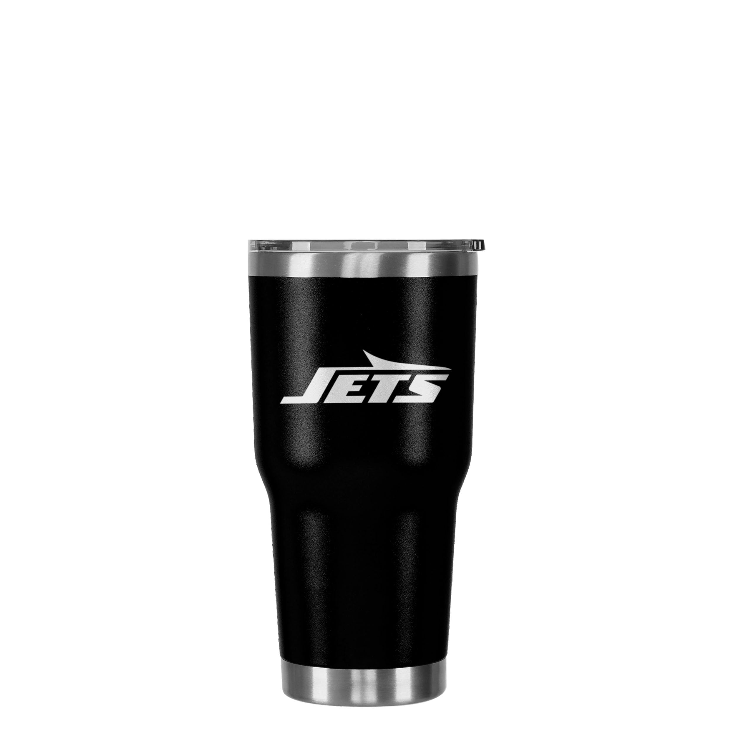 FOCO New York Jets NFL Team Logo 30 oz Tumbler - Black