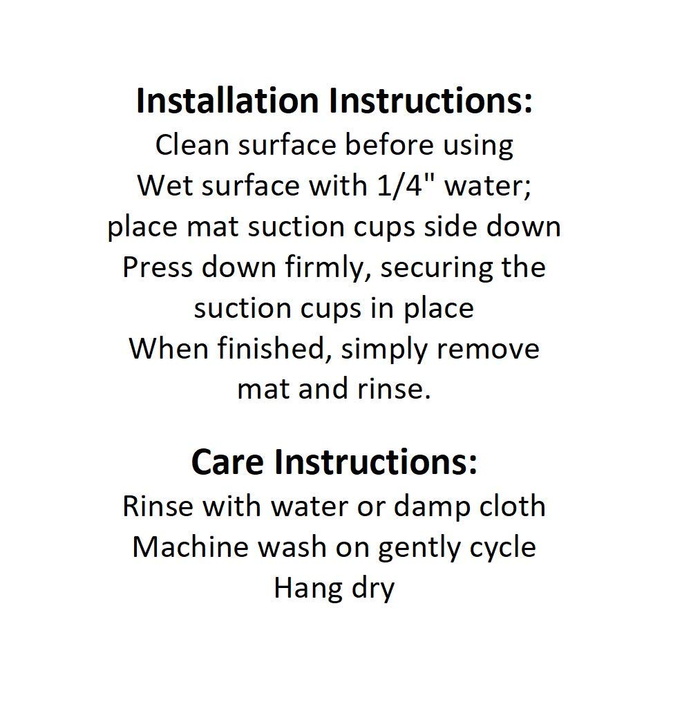 Deluxe Bathtub Mat Non Slip, Soft Foam Bath Mats For Bathroom Tub, Bathtub Mat With Drain Holes, Suction Cups- 36    X 17    - R