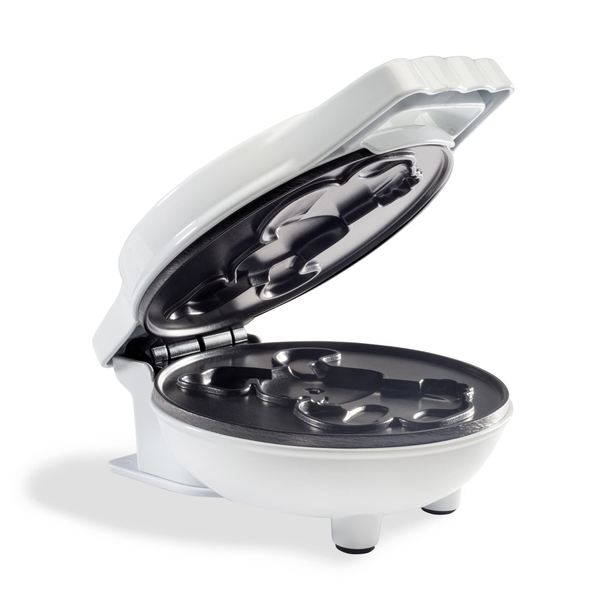 Easter Bunny Mini Waffle Maker - Make Holiday Breakfast Special For Kids & Adults W Cute Bunny Waffles Or Pancakes- Individual 4