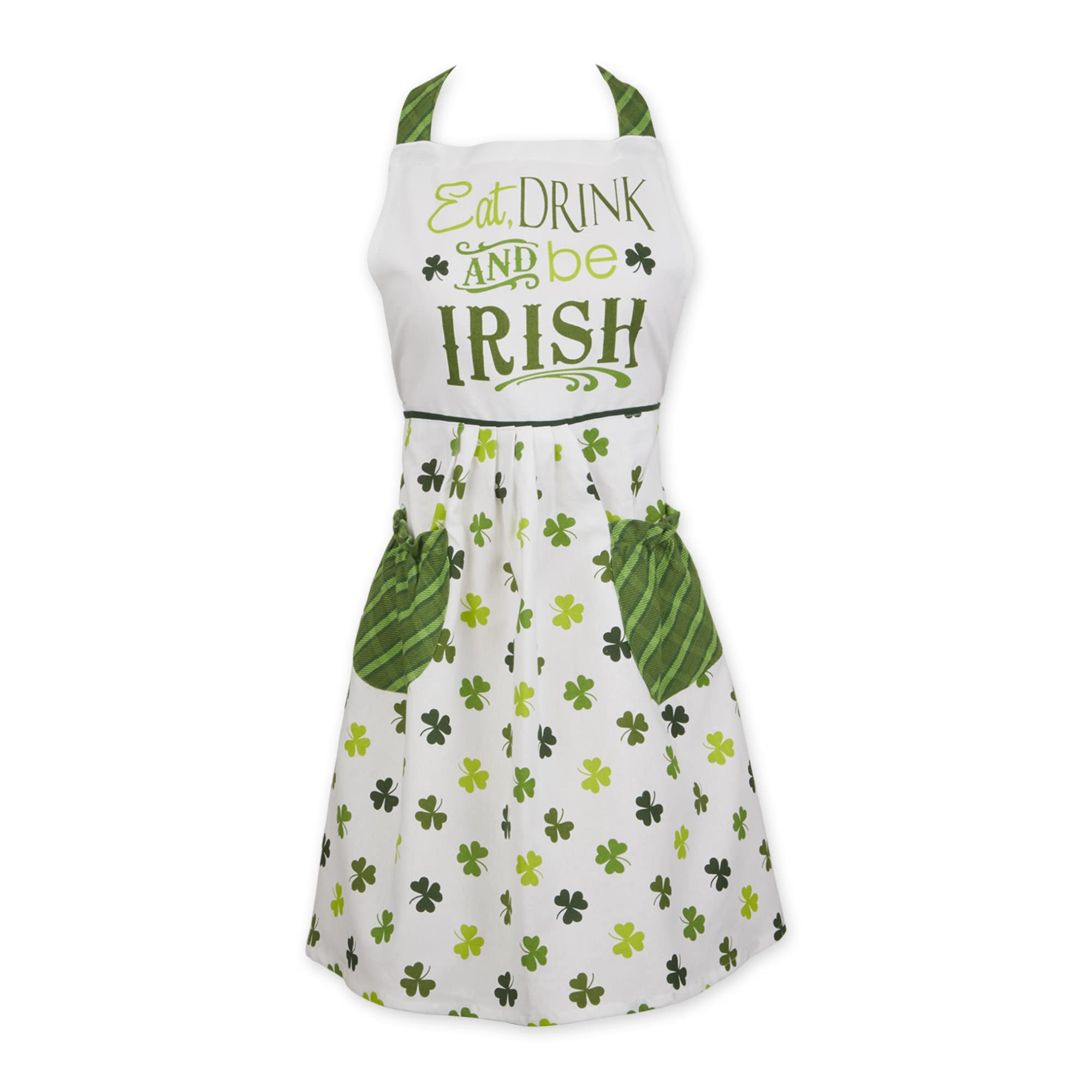 EAT DRINK AND BE IRISH SKIRT APRON