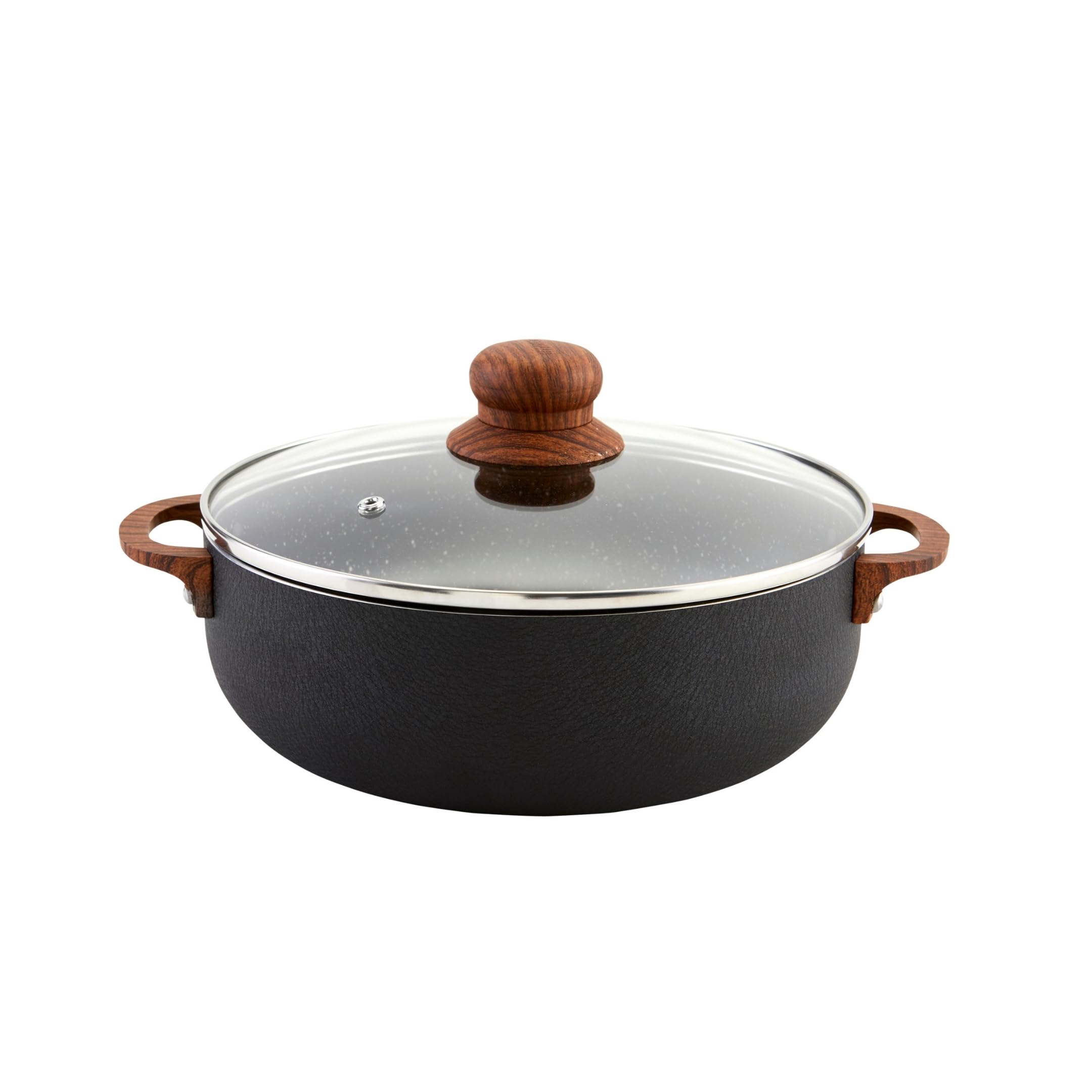 Imusa Stone Caldero, 6.9 Quart, Black