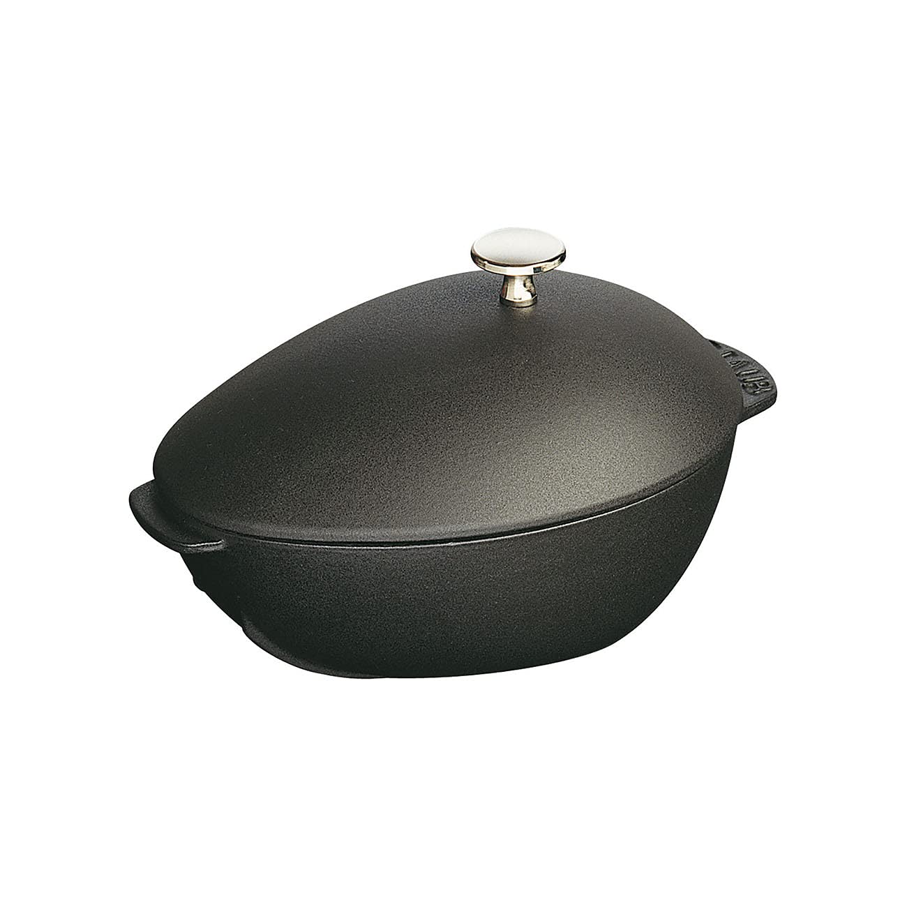 Staub Cast Iron 2-Qt Mussel Pot - Matte Black, Made In France