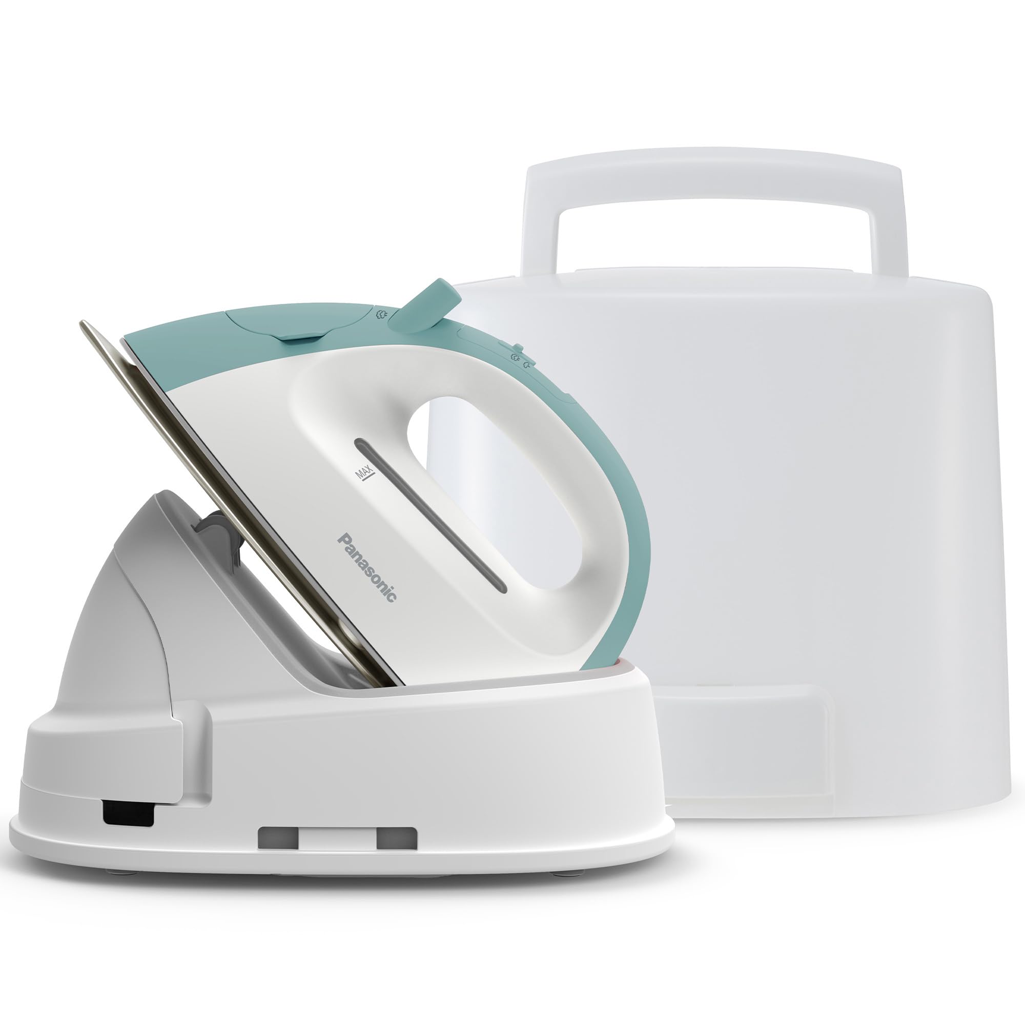 Panasonic Cordless Steam Iron, Compact, Light, with Charging Station NI-QL300G