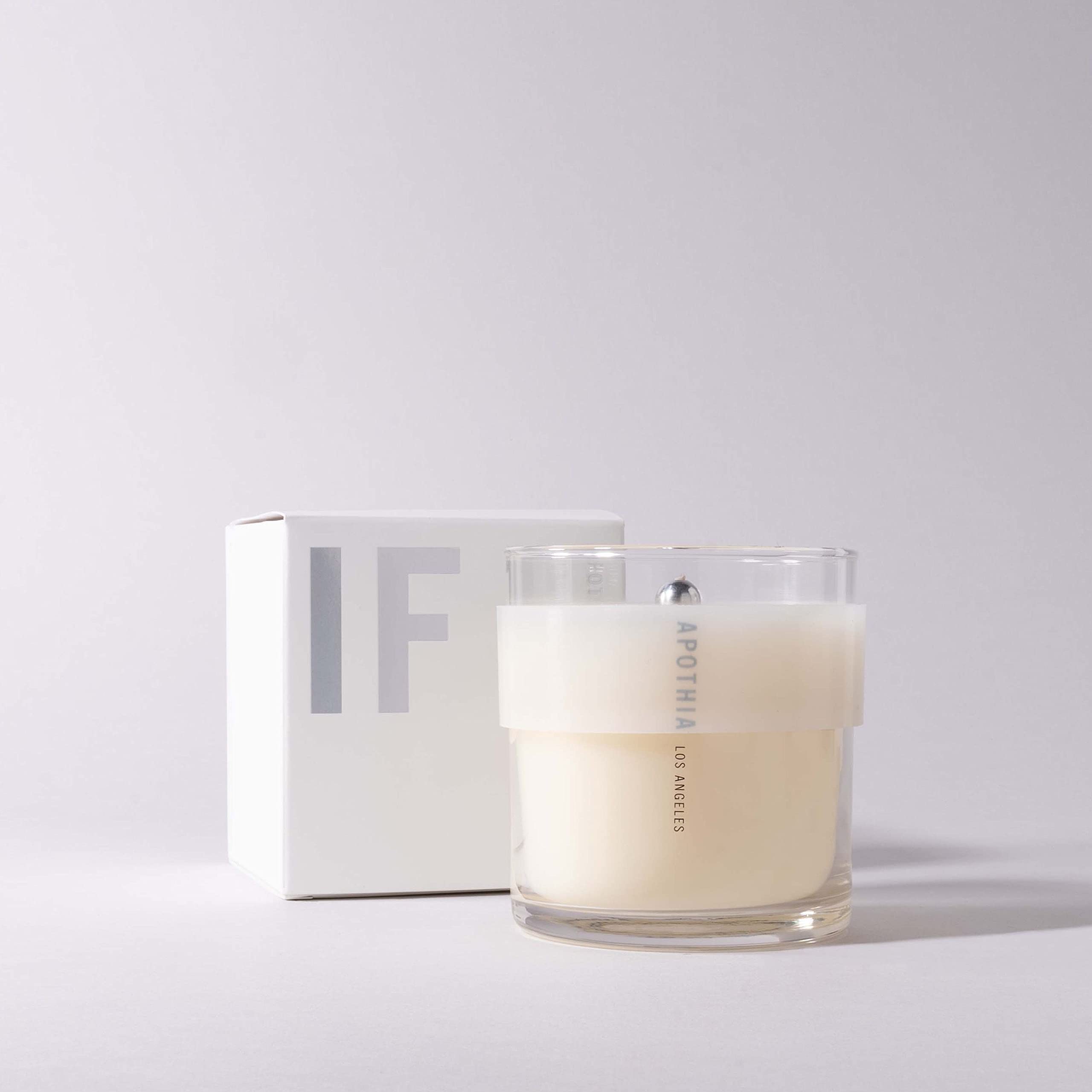 APOTHIA - IF Candle | Modern White Floral & Citrus | Naturally Derived Soy Wax Blend | Cruelty-Free Candle | Up to 60 Hour Long
