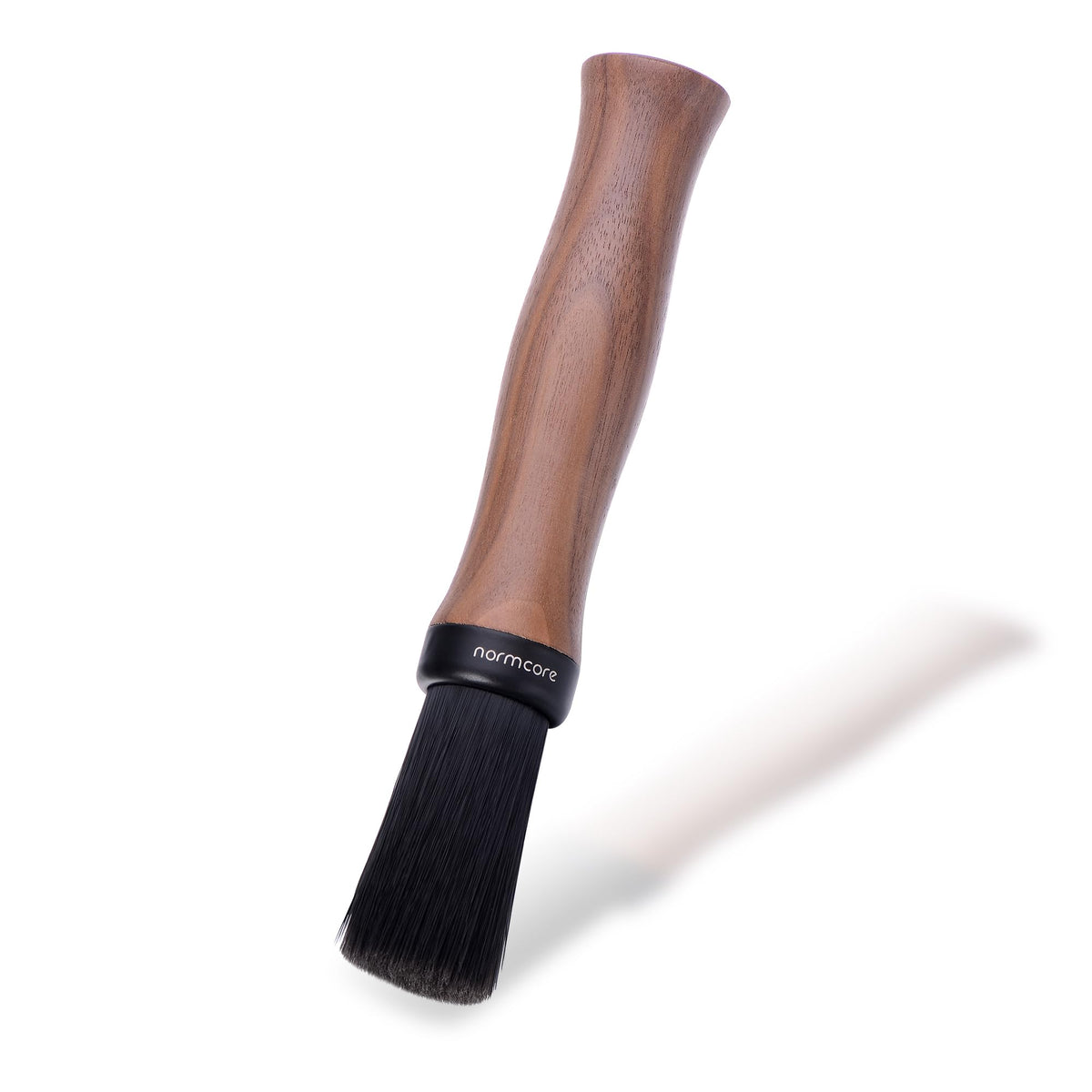 Normcore Barista Brush - Coffee Cleaning Brush - Genuine American Walnut Wood Handle Espresso Brush Cleaner - Coffee Bar Brush E