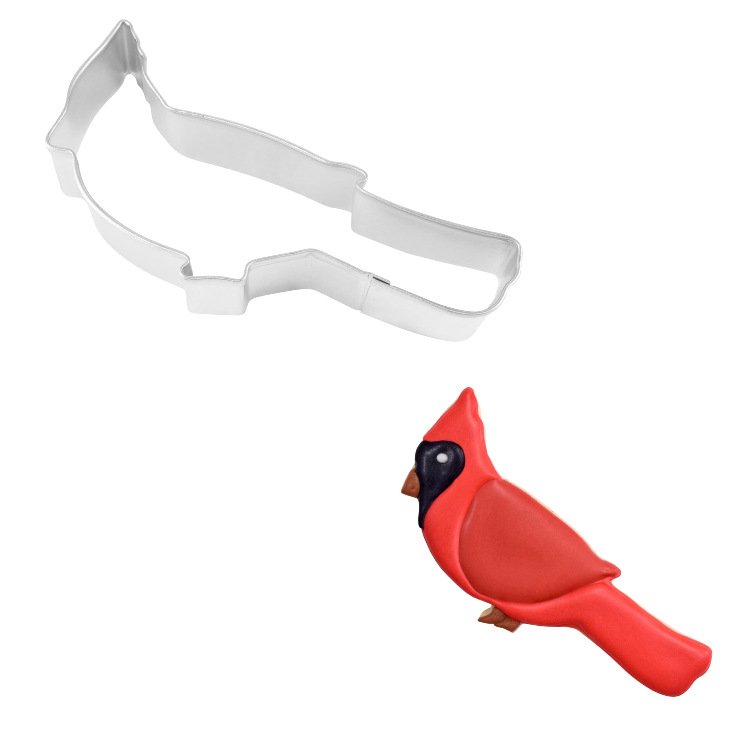 R&M Cardinal 4.5'' Cookie Cutter In Durable, Economical, Tinplated Steel