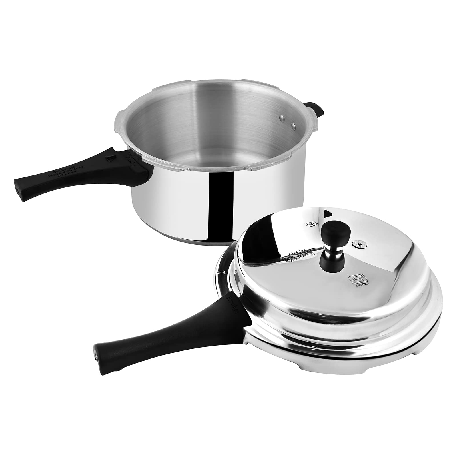 Prestige Popular Pressure Cooker, 7.5 Liter, Silver