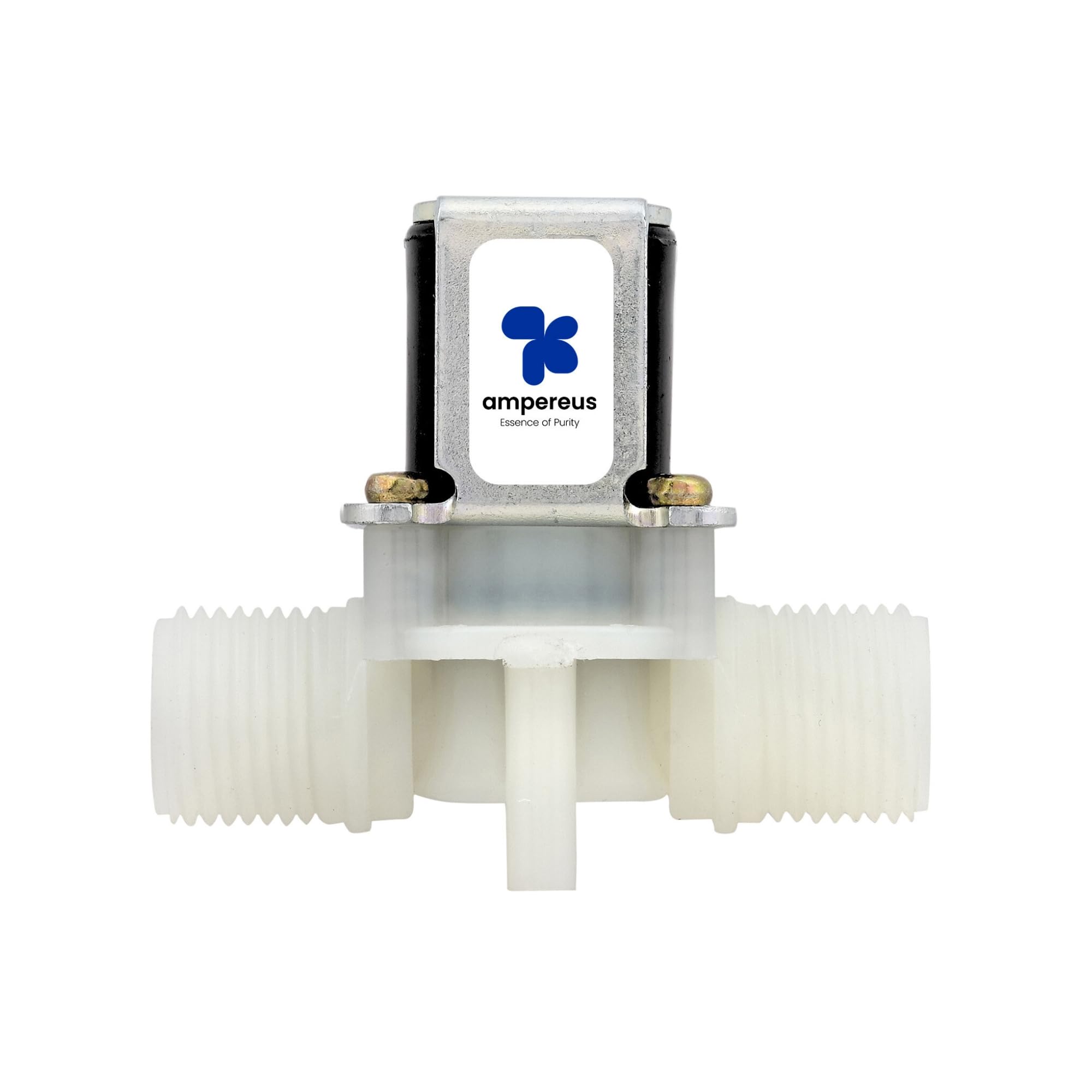 Ampereus 1/2 Inch InletOutlet Diaphragm Solenoid Valve For Water Purifiers Domastic, Commercial, Agricultulture, Irrigation, Hy
