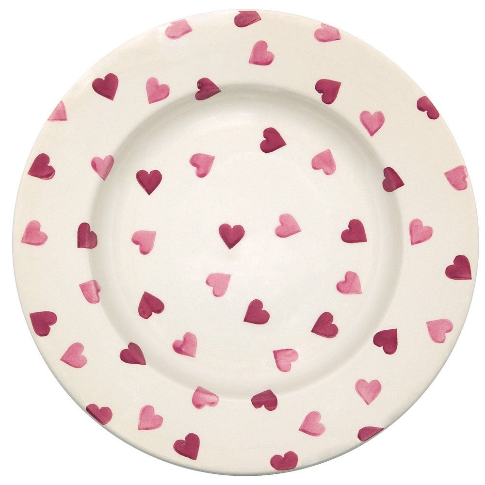 Emma Bridgewater Pink Hearts 10 1/2 Dinner Plate | 1Pih010064