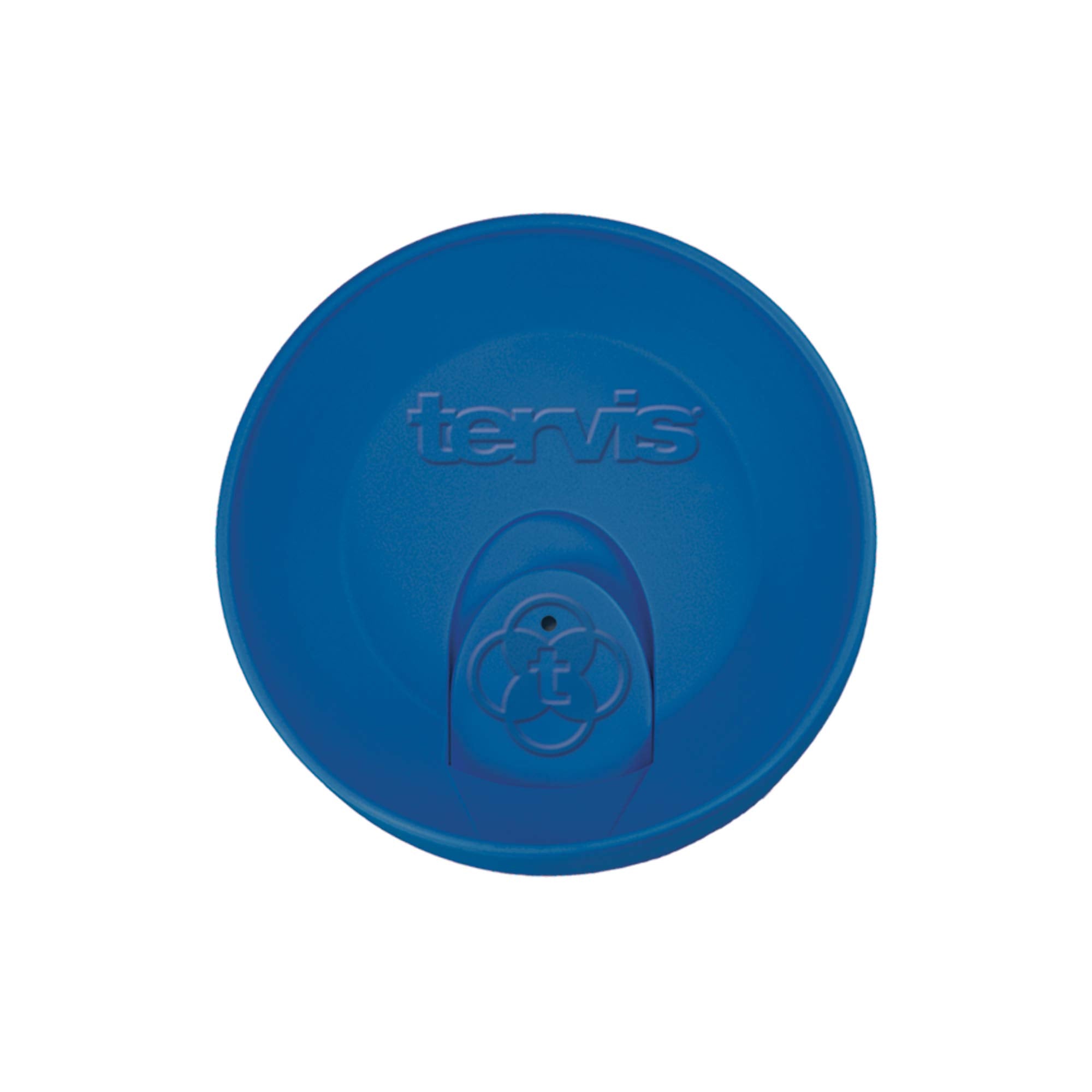 Tervis Travel Lid Made in USA Double Walled Insulated Tumbler Travel Cup Keeps Drinks Cold & Hot, Fits 16oz Tumblers, Blue