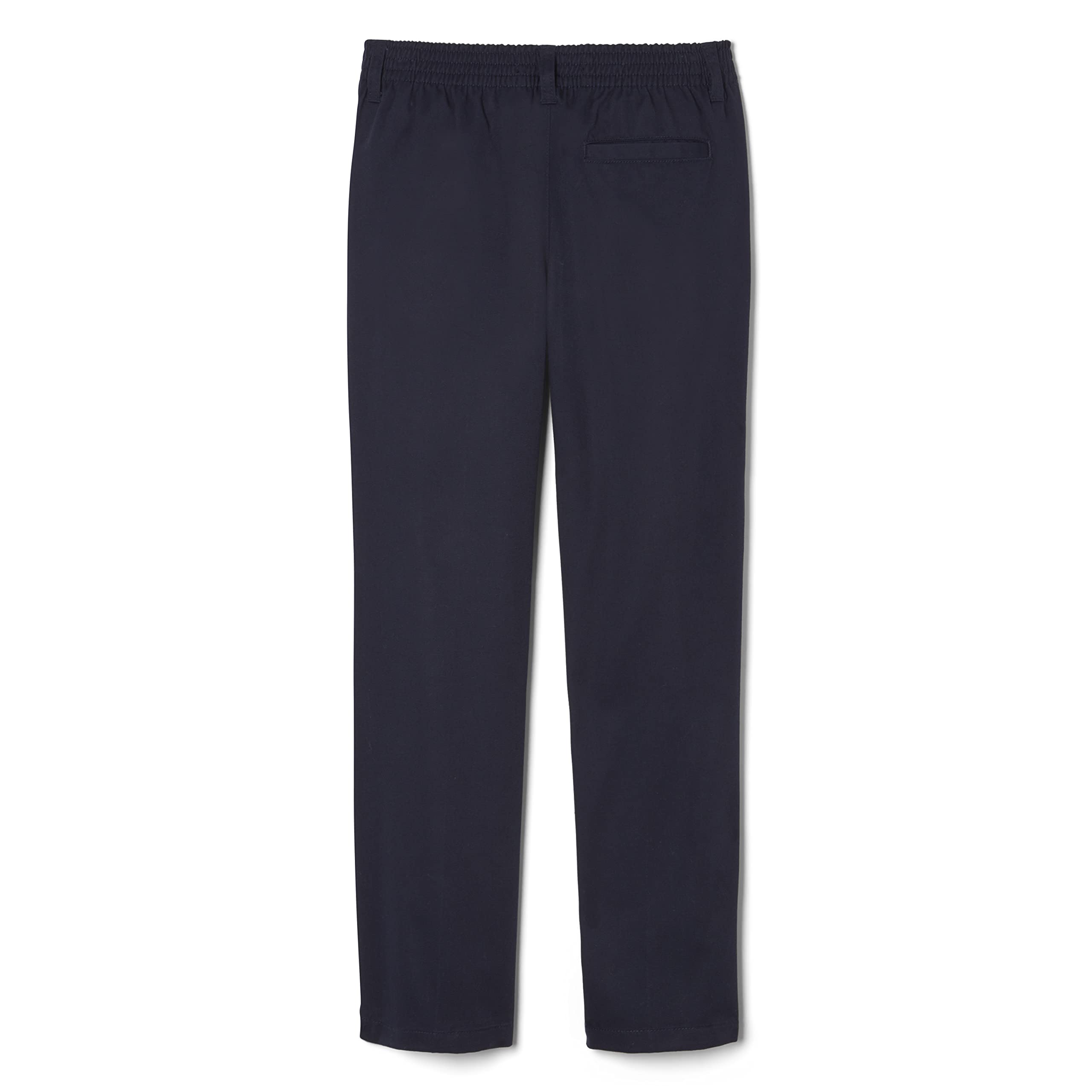 French Toast Boys Little Pull-On Relaxed Fit School Uniform Pant (Standard  Husky), Navy, 5