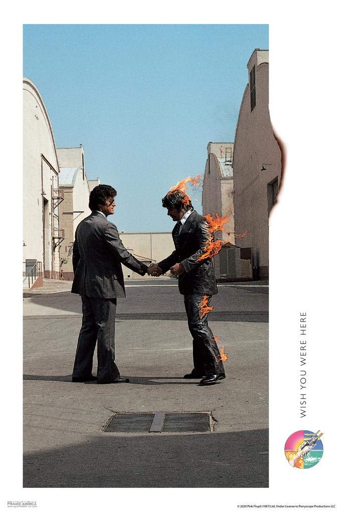 NMR/Aquarius Pink Floyd Wish You were Here Poster