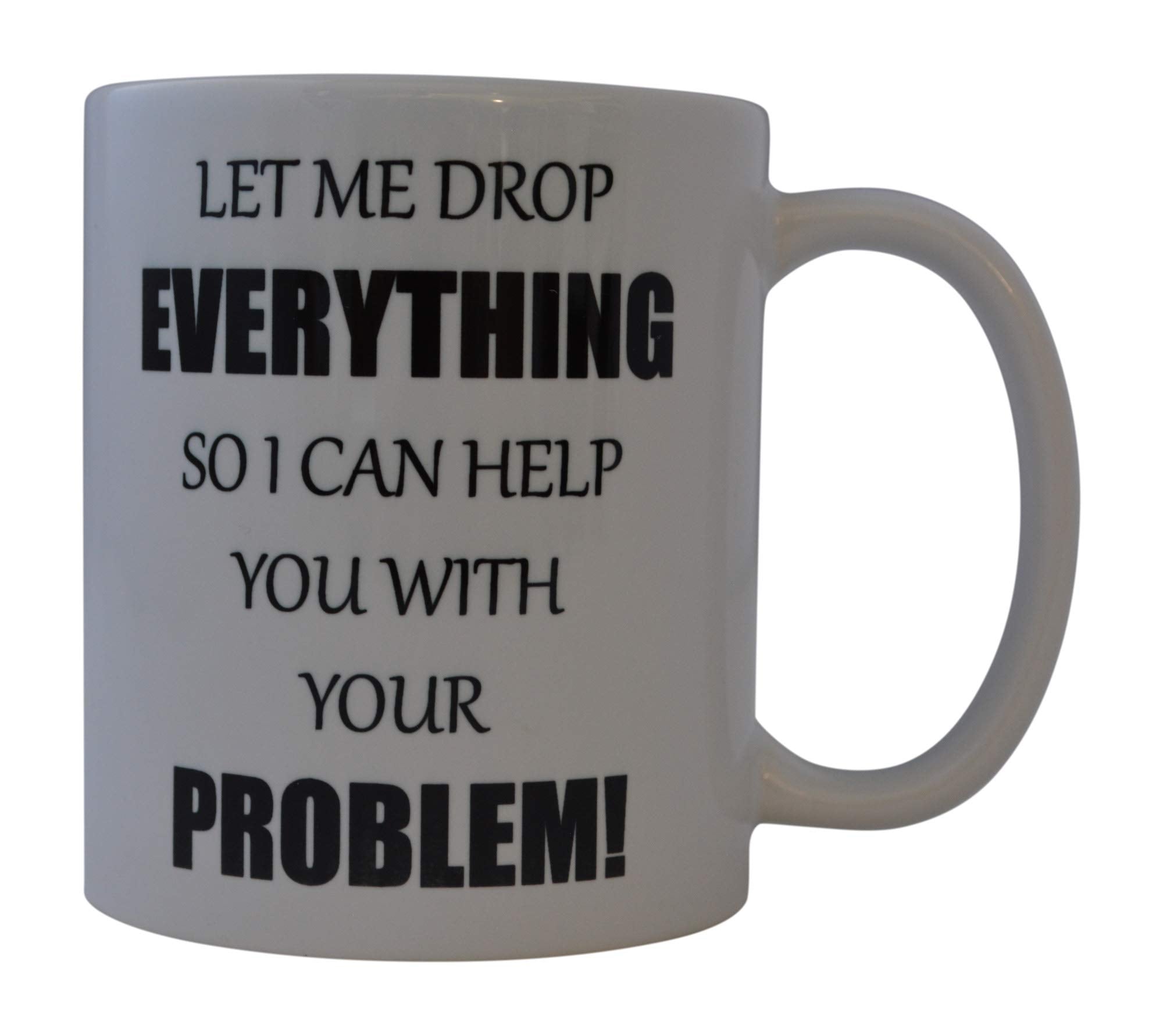 Rogue River Tactical Funny Coffee Mug Problem Novelty Cup Great Gift Idea For Office Party Employee Boss Coworkers (Problerm)