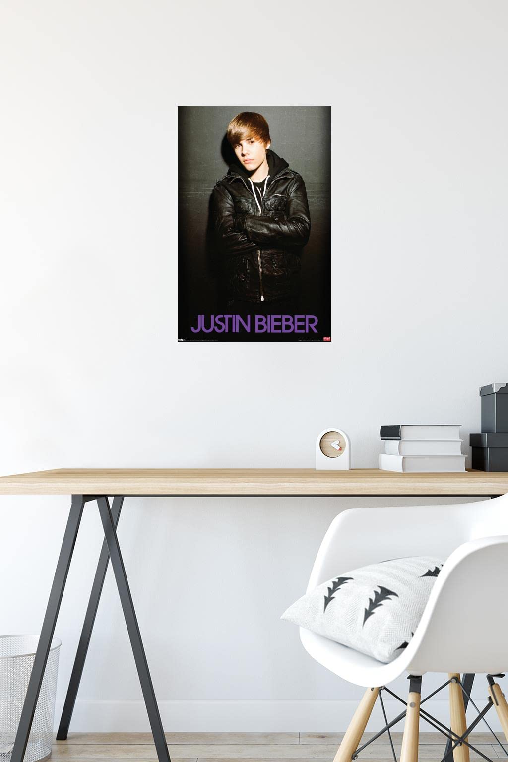 Trends International Justin Bieber - Love Wall Poster, 14.725'' X 22.375'', Premium Unframed Version