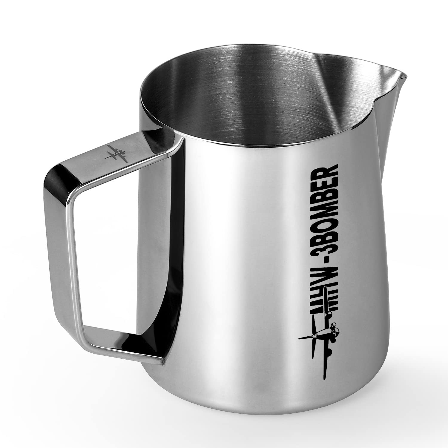 Mhw-3Bomber Espresso Steaming Pitcher Milk Frothing Pitcher Stainless Steel Milk Coffee Cappuccino Latte Art Barista Cup 13.5Oz/