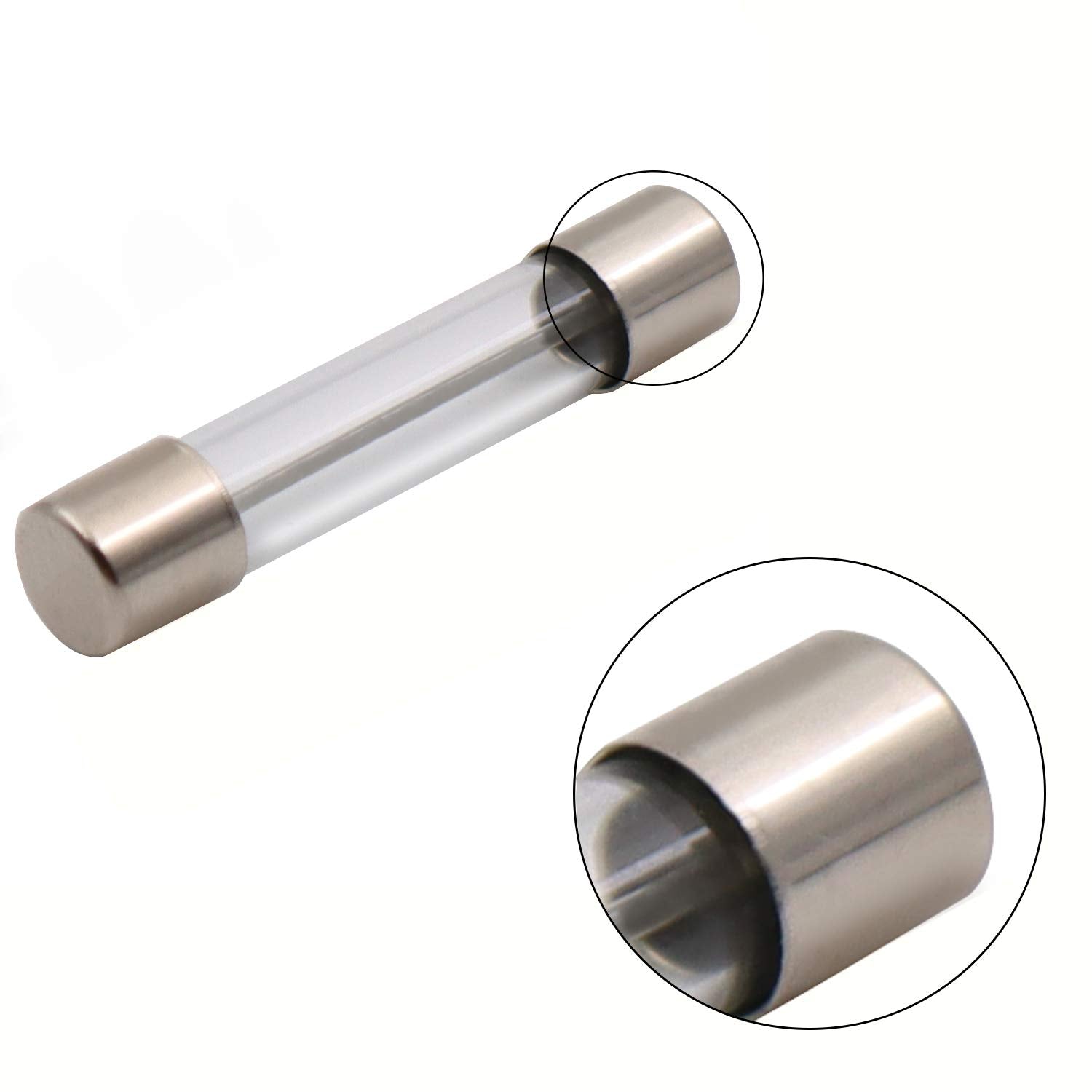 2 Pcs 20 Amp 125 Volt 611 Microwave Oven Fuses For Ge,Frigidaire Hotpoint Microwave, Replacement Models Wb27X11138 5304509451 53