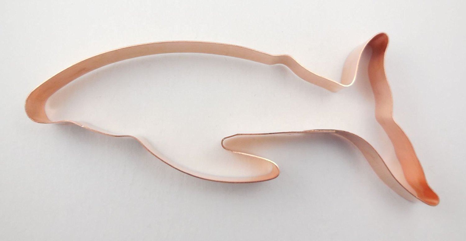 Humpback Whale Copper Cookie Cutter