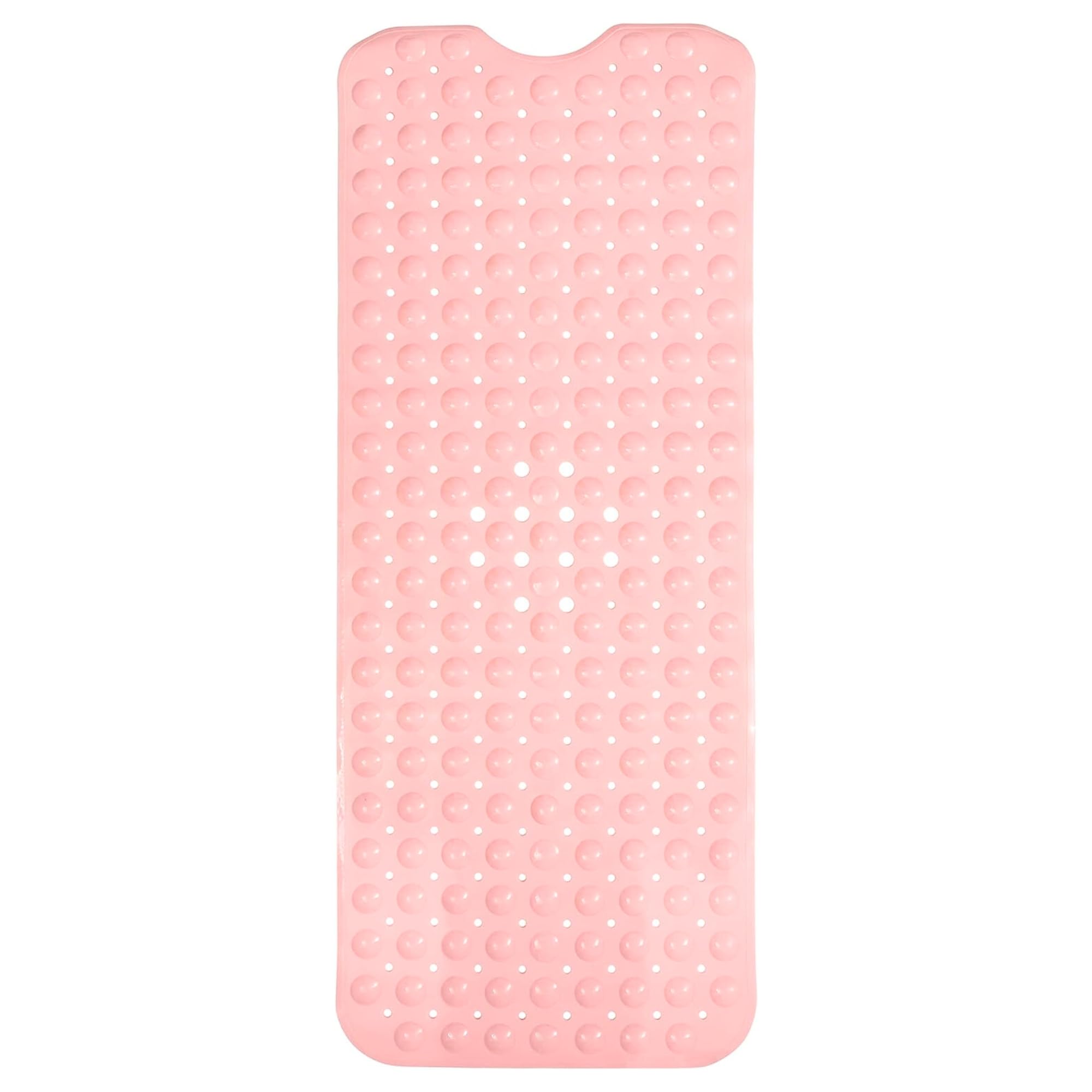 ENKOSI Bath Mat - Large Non Slip Bathtub & Shower Mat - Extra Long 40 x 16 Inch Bathroom Mats for Tub Nonslip Anti Slip Bathmats (40x16 Baby Pink 1-Pack)