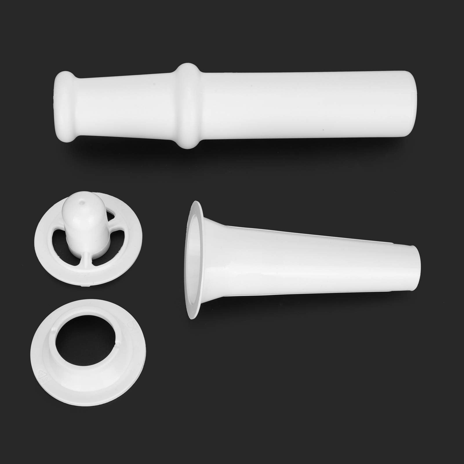 Universal Food Pusher Sausage Filler Nozzle Kubbe Attachment Kit, 3Pcs Meat Grinder Set For Meat Grinder Kids Flatware