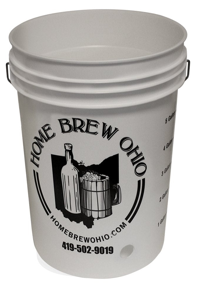 Home Brew Ohio 6.5 Gallon Bottling Bucket With Easy On/Off Spigot And ...
