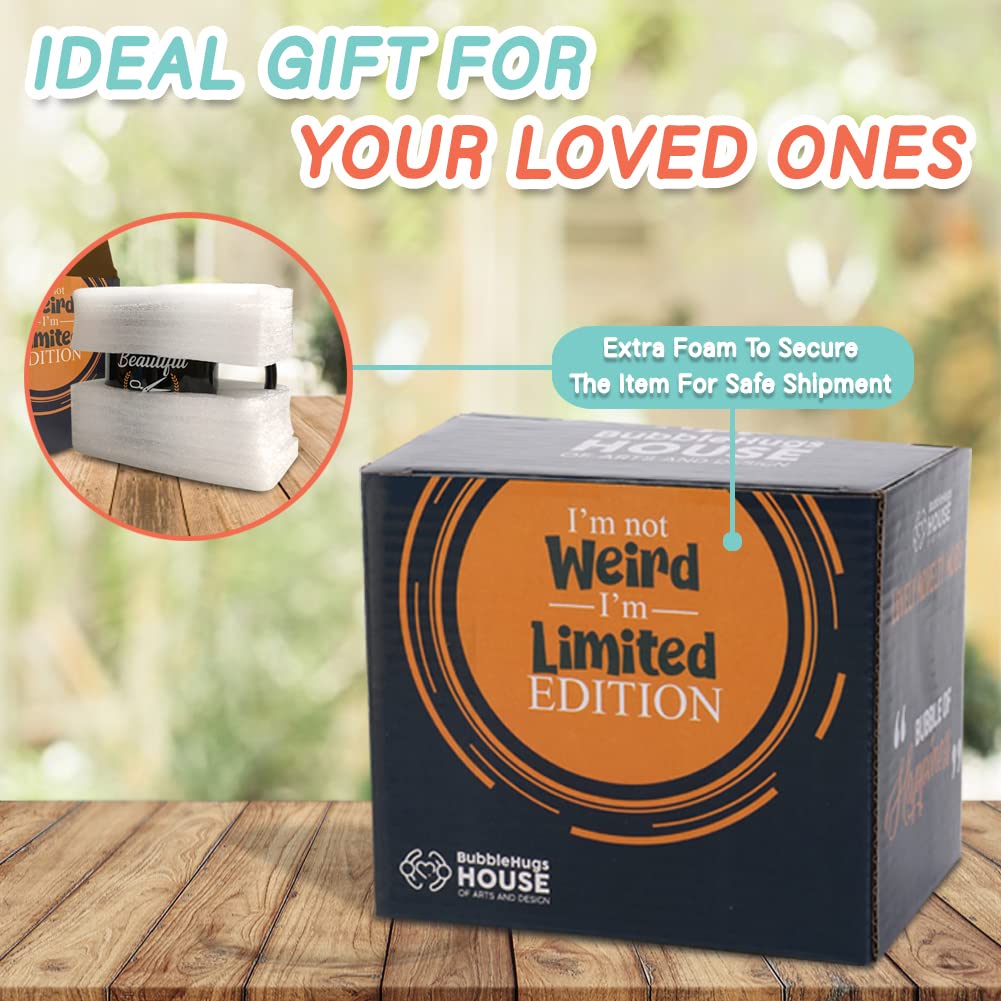 Bubble Hugs Preschool Teacher Coffee Mug 11 oz, Tiny Human Tamer Funny Gift Idea for Teaching Kindergarten Daycare School Apprec