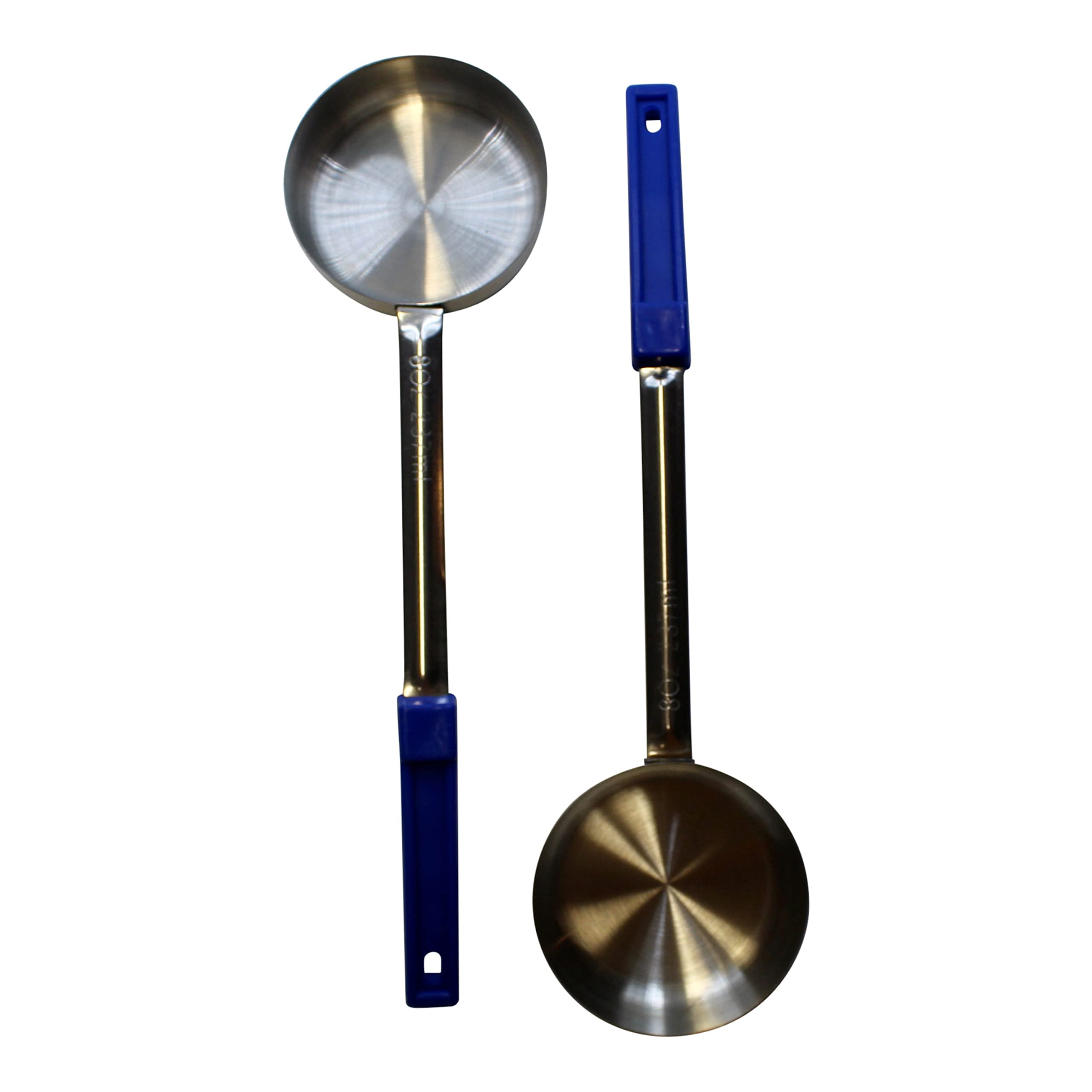 Habanerofire 8 Ounce Solid Stainless Steel Portion Control Ladle Spoon For Measuring And Serving; Commercial Grade Serving Scoop