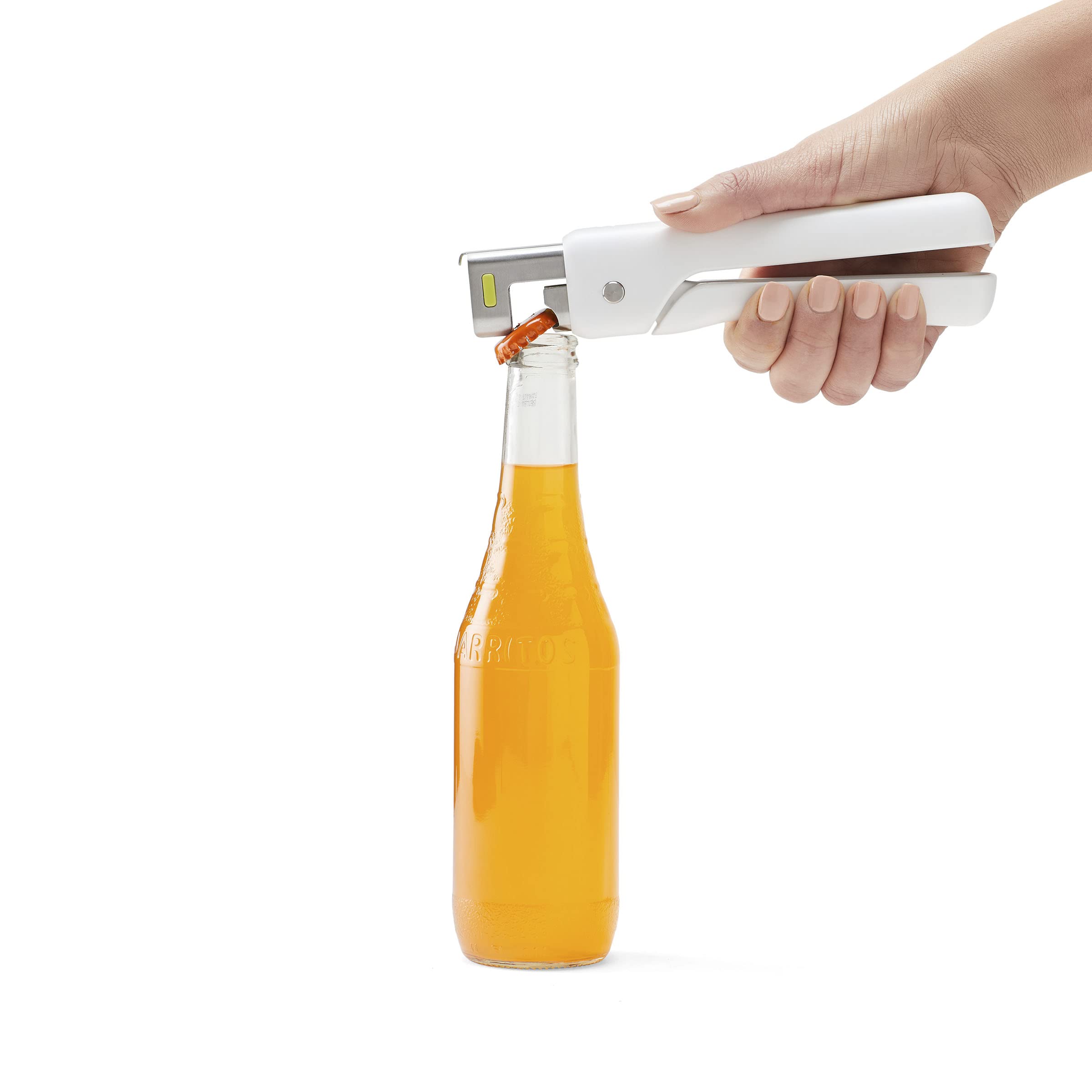 Chef'n Multi-Size Jar Opener, Ambidextrous, Plastic, Baking White, Model 5291130
