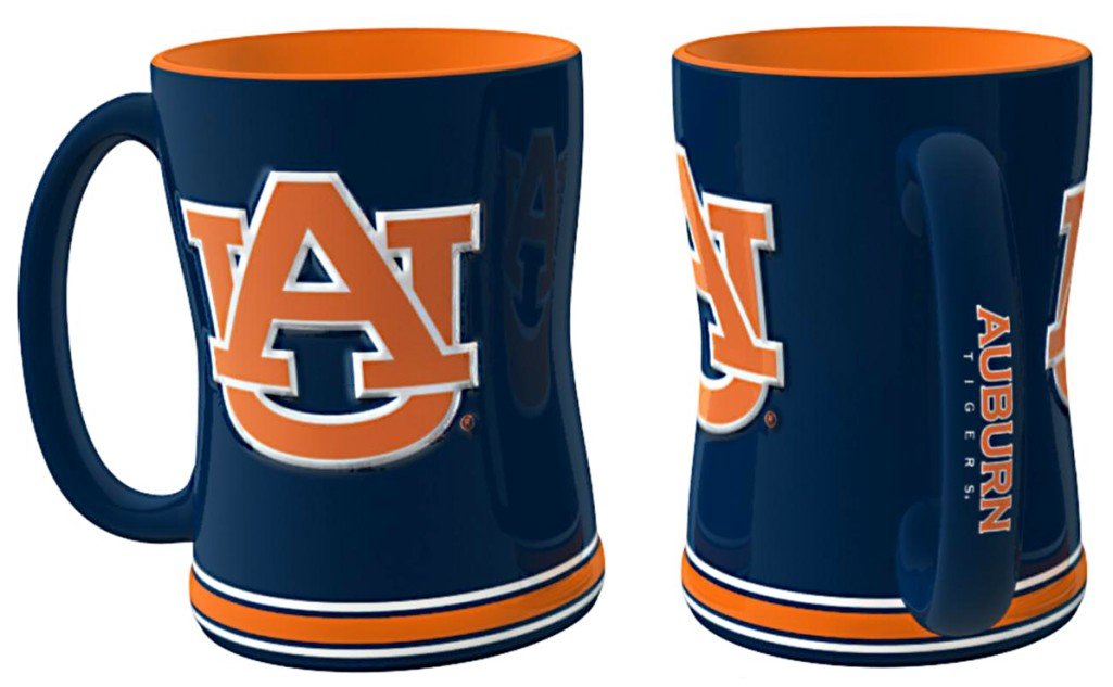 Boelter Brands Ncaa Auburn Tigers 225856 Coffee Mug, Team Color, 14 Oz