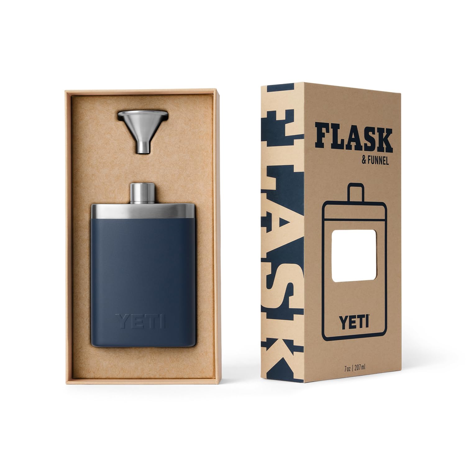 Yeti 7 Oz Flask And Funnel, Tan Camo