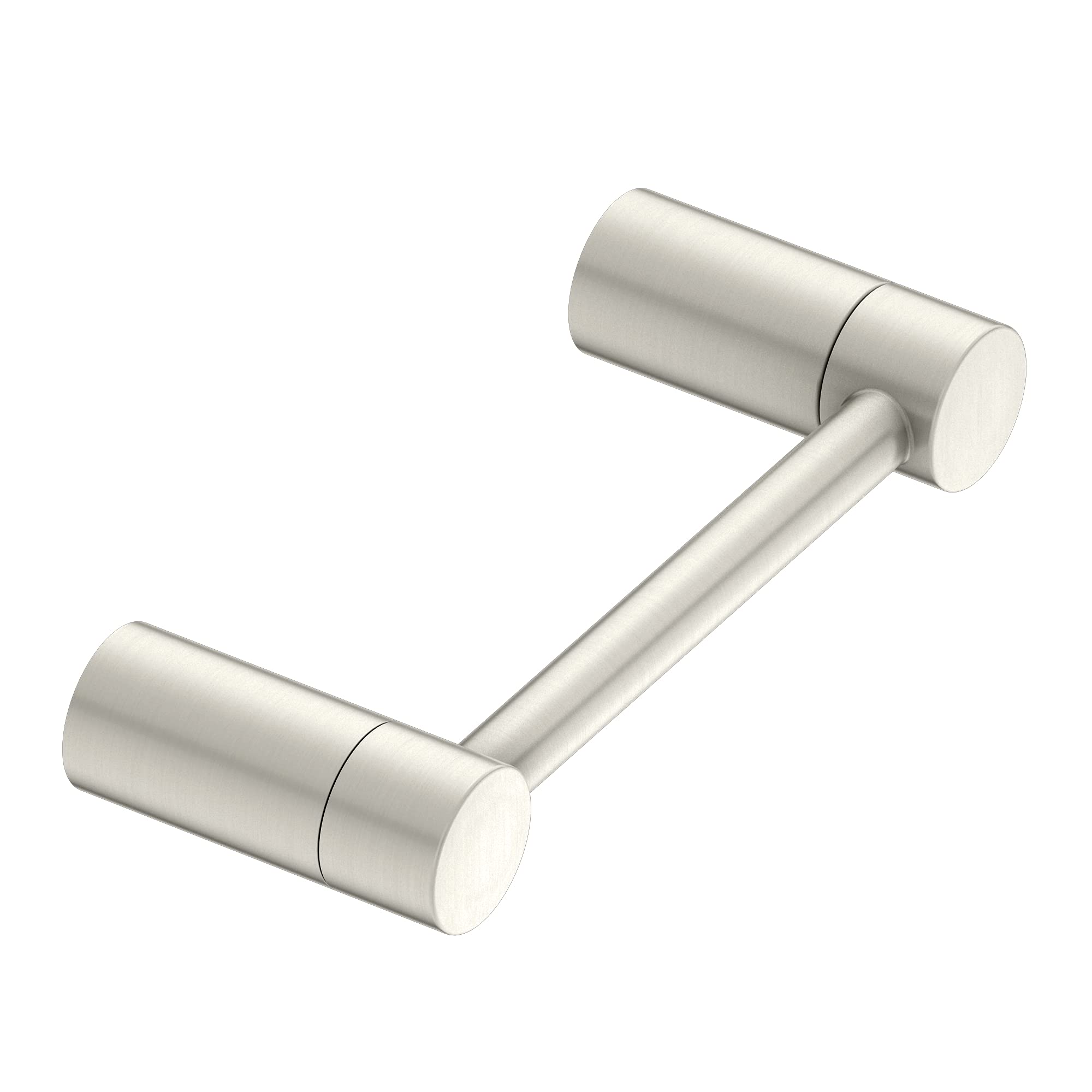 Moen Align Brushed Nickel Pivoting Wall Mounted Modern Toilet Paper Holder, Yb0408Bn