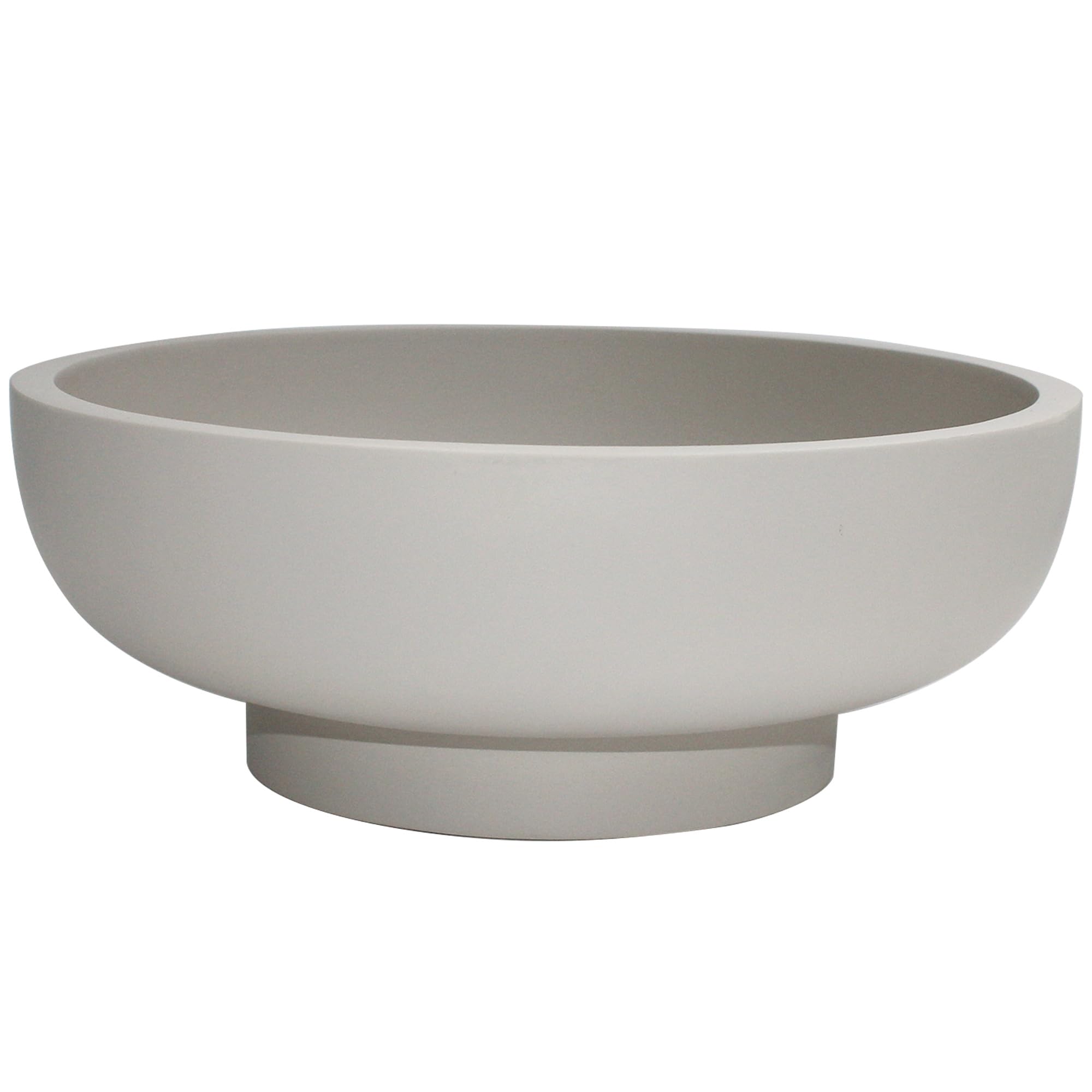 LIN CHUAN Large Decorative Bowl, Fruit Bowl for Kitchen Counter, Modern Resin Bowl for Home Decor, Key Holder for Entry Table, G