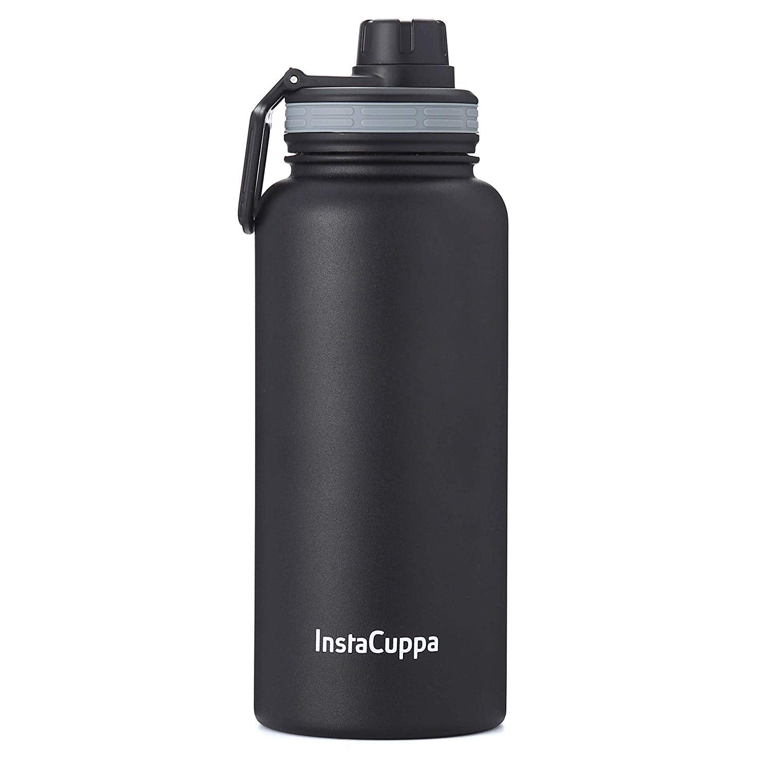 InstaCuppa Thermos Bottle 1000 mL, DoubleWall Thermos Flask, Vacuum Insulated Stainless Steel | Retains Hot and Cold Temperatur