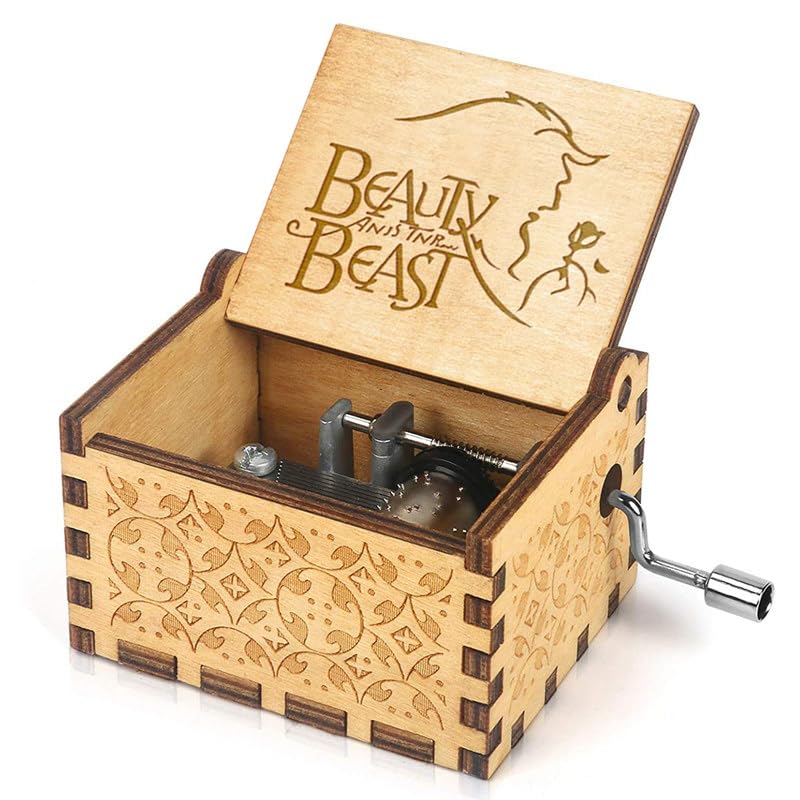 Hefonti Over The Rainbow Music Box, Wizard of OZ Gift for Daughter Son Wife Women Girlfriend Birthday Valentine Day Anniversary 
