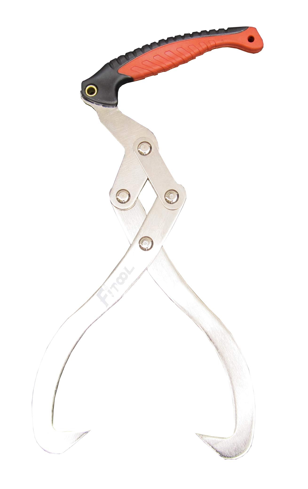 FITOOL 12 Inches (300MM) Log Carrier, Log Tongs, Log Lifting Hook, Timbers Tongs for Lifing Logs, Total Length 17.6 Inches