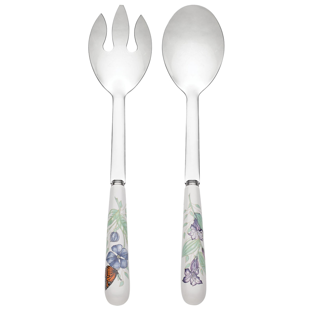 Lenox Butterfly Meadow 2Pc Serving Set , White -, 0.84 Lb