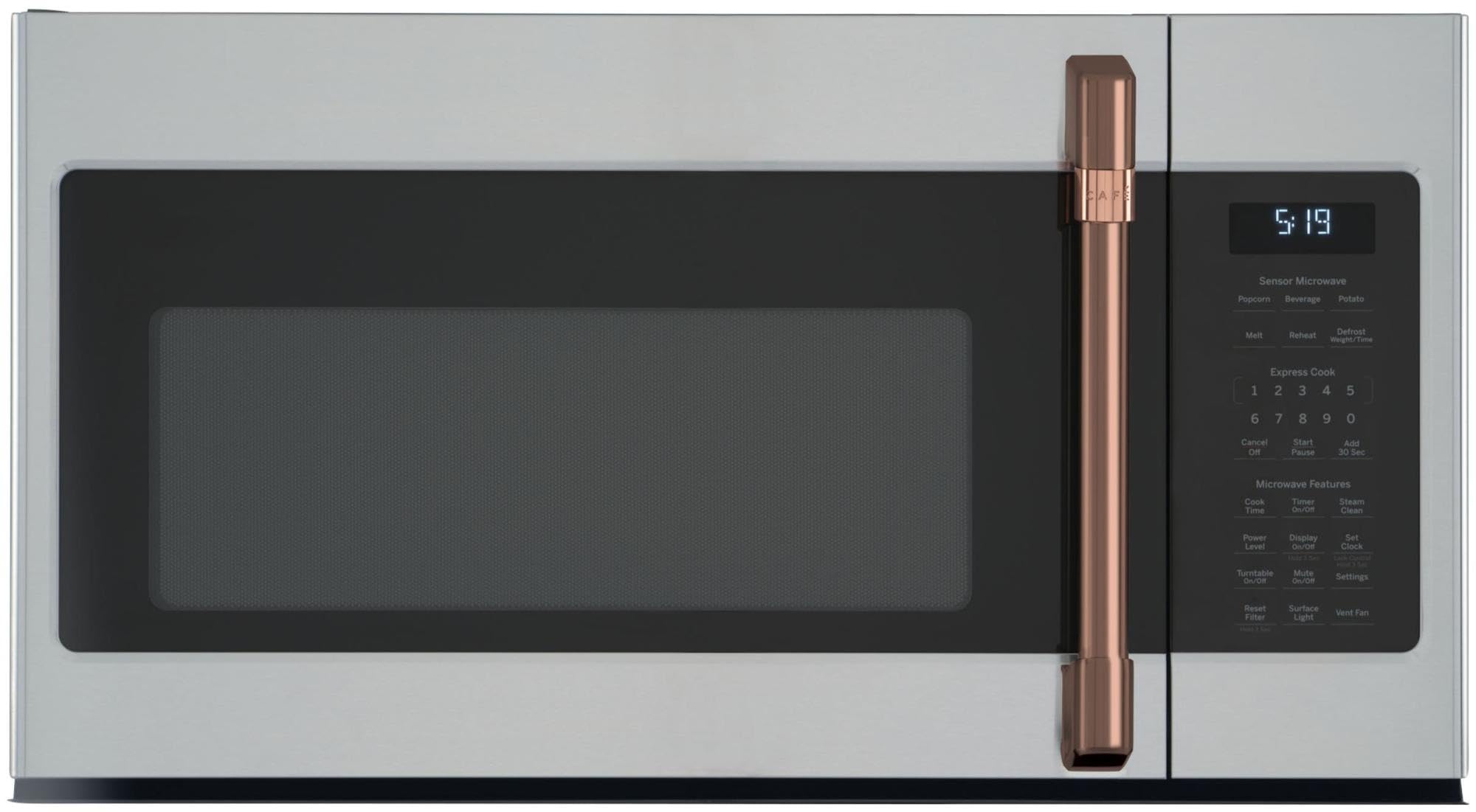 Cafe Cvm519P2Ps1 1.9 Cu. Ft. Stainless Steel Over-The-Range Microwave Oven