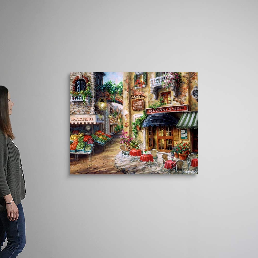 Canvas On Demand Buon Appetito Canvas Wall Art Print By Nicky Boehme, Contemporary, Home Decor, Artwork, 45''X36''