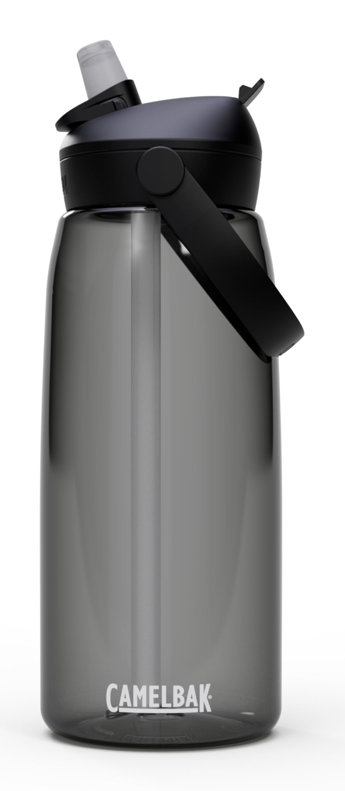 CamelBak Thrive Flip Straw Tritan Renew Water Bottle Charcoal, 32oz
