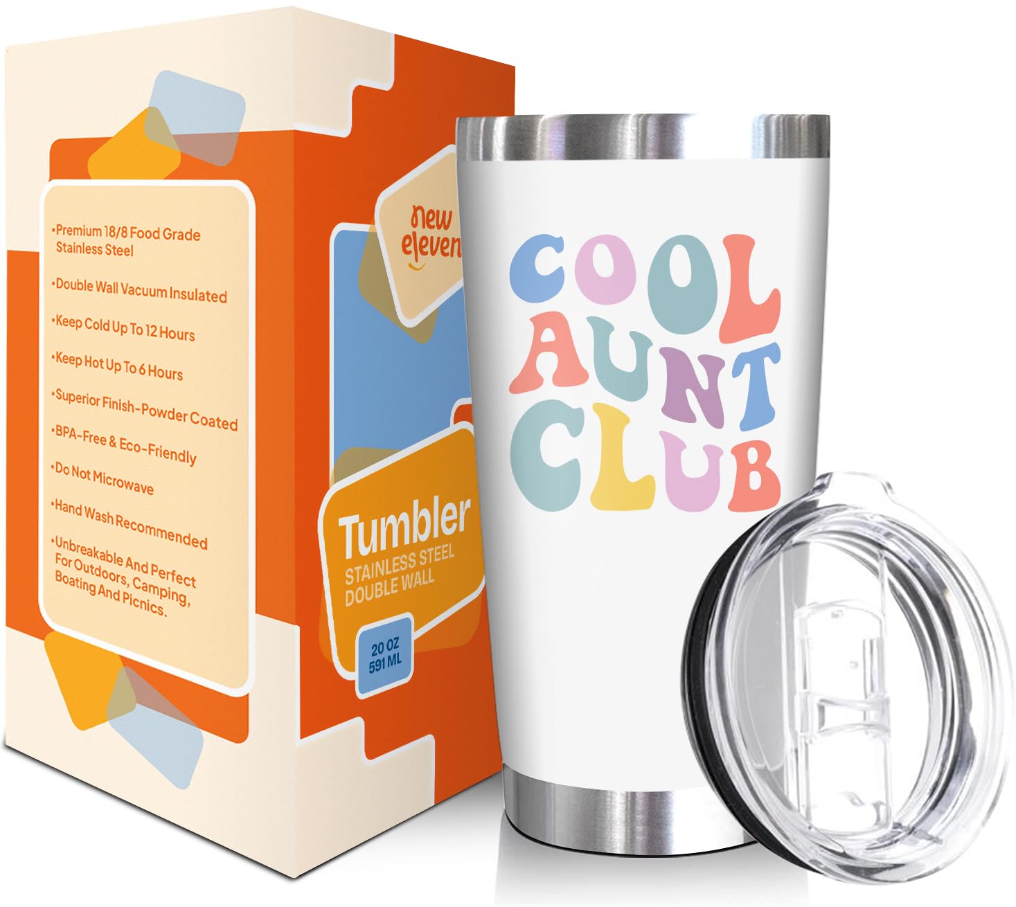 NewEleven Christmas Gifts For Aunt From Niece, Nephew - Cool Gifts For Aunt, New Aunts, Sister - Aunts Birthday Gift, Auntie Ann