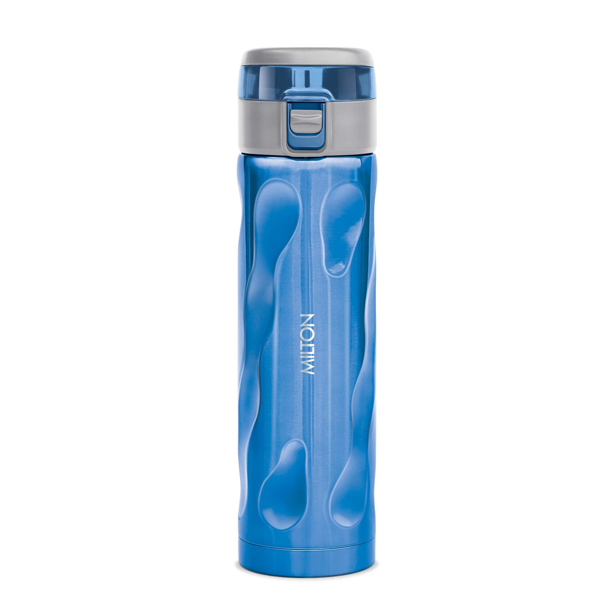 Milton Stylish-500 Thermosteel Hot And Cold Water Bottle, 500Ml, Blue