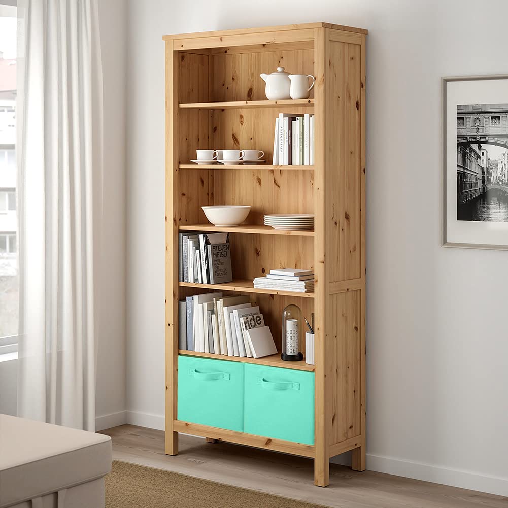 Powerking Collapsible Storage Cubes With Handles, Fabric Foldable Bins For Closet Shelves, Durable Organization Storage Bins, 10