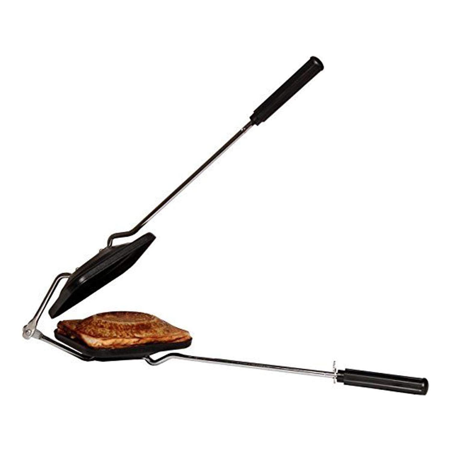 Dby Nonstick Aluminum Gas Sandwich Toaster, 15.5 In L X 5.6 In W X 1 In H, Easy Clean, Saves Time & Money