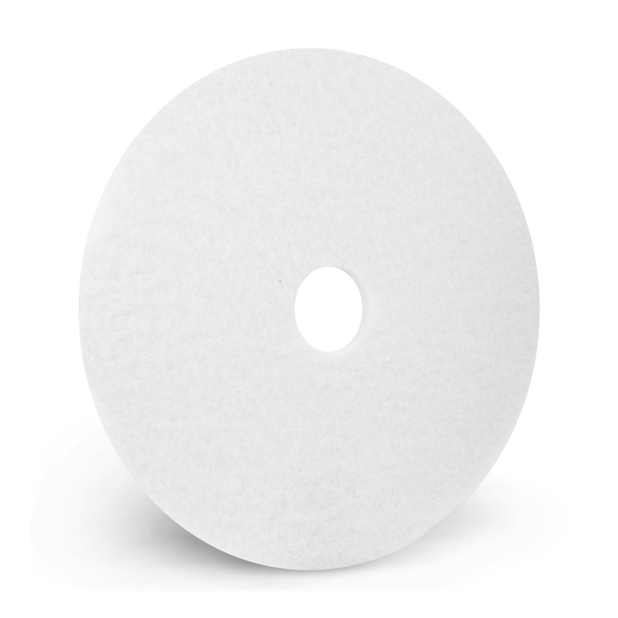 Americo Polishing Pads, 17 '' Diameter, White, 5/Carton