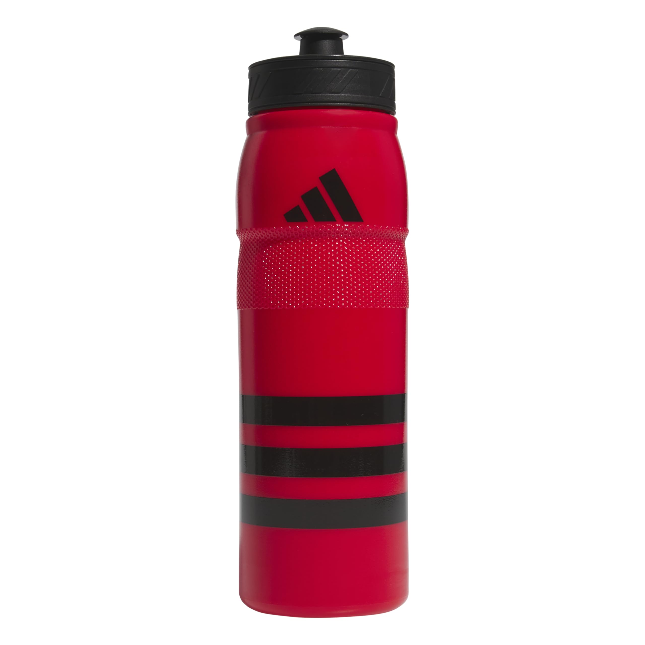 Adidas 750 Ml (28 Oz) Stadium Refillable Plastic Sport Water Bottle, Scarlet, One Size