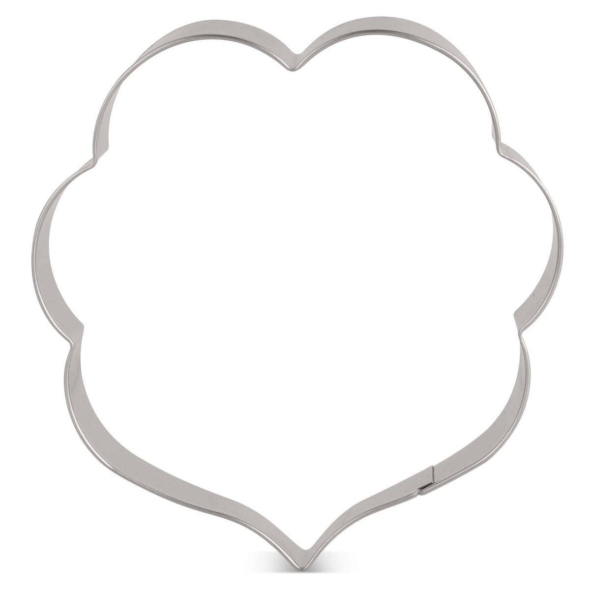 Liliao Plaque Cookie Cutter Frame Sandwich Fondant Biscuit Cutter - 3.8 X 3.7 Inches - Stainless Steel - By Janka