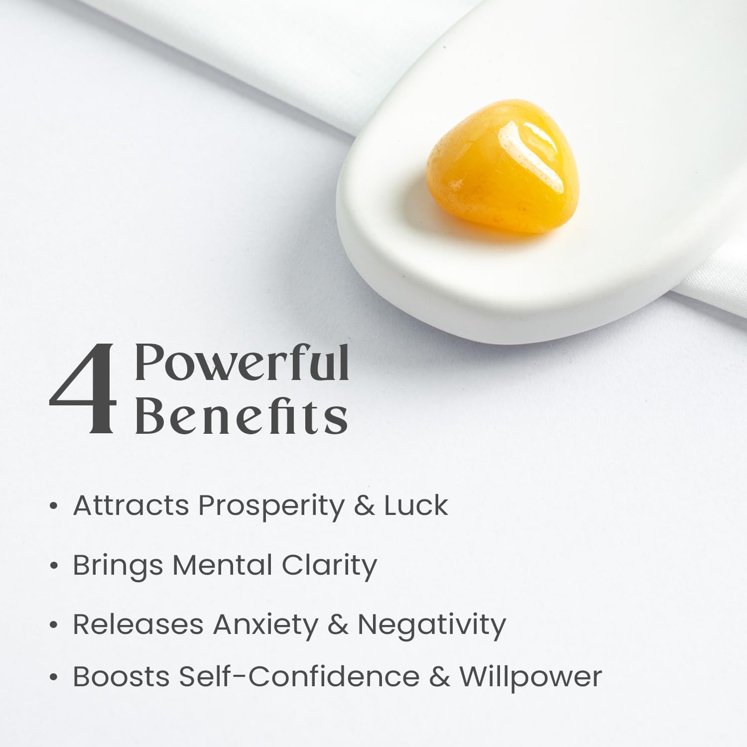 Astrotalk Yellow Aventurine Tumble Stone | For Meditation, Chakra Activation, Confidence & Inner Power | Vastu Items for Home Decor, Office Table Decoration Items | Gift for Man & Woman