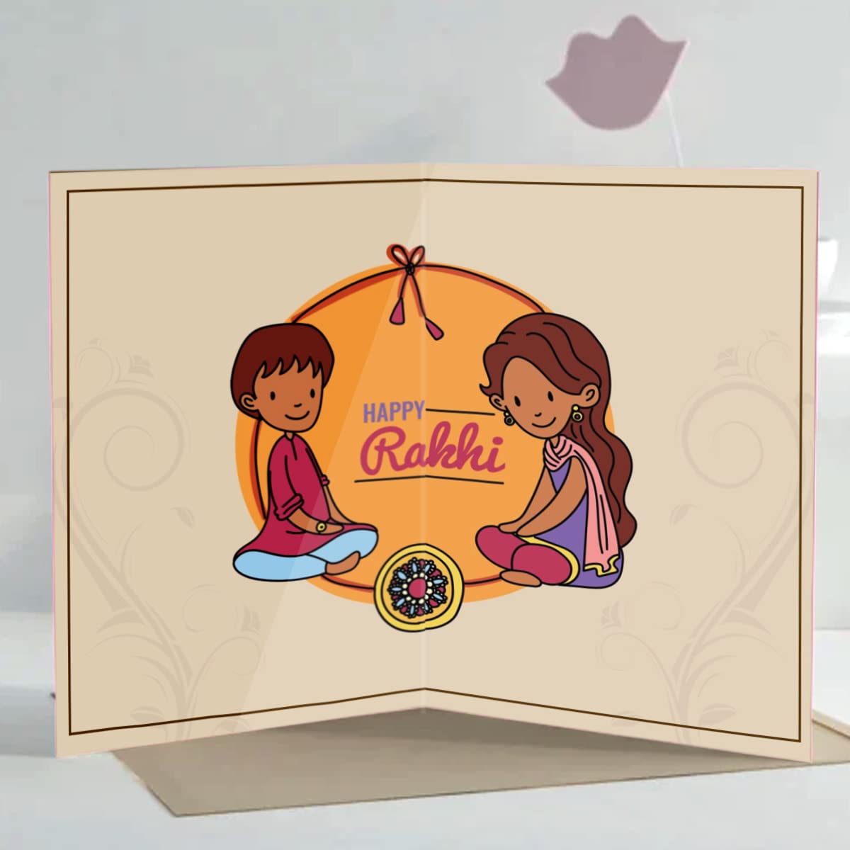 SKYTRENDS Rakhi Gift for Brother Printed Coffee Mug -017