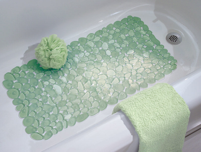 Bath Mat 26.5X13.75 Grn (Pack Of 1)